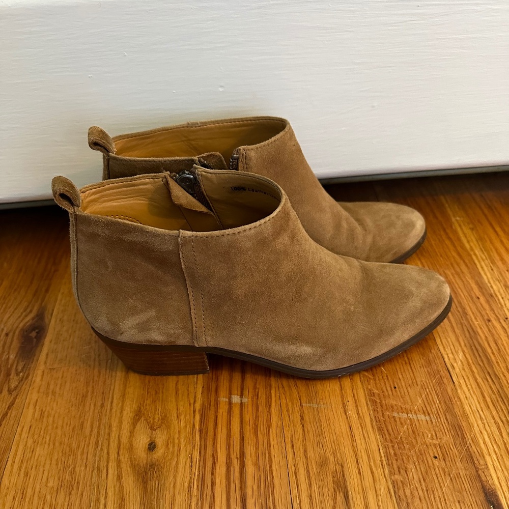 J Crew Suede Ankle Boot